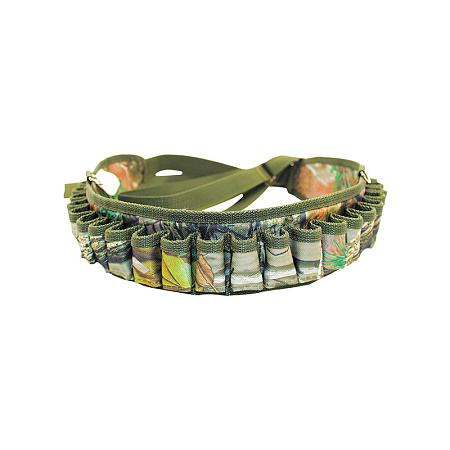 Патронташ СЛЕДОПЫТ "Harrier" открытый, под 12 клб на 24 патр., ткань Oxford PU 600, цв в ассорт./25/