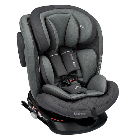 Автокресло Indigo SMART ISOFIX, группа 0+1+2+3 (0-36 кг), (LBB) (упак.1 шт.) (бежевый-коричневый)