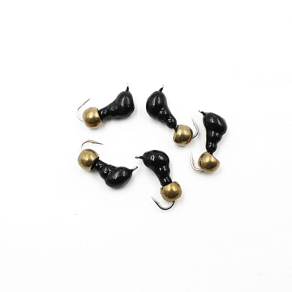 Мормышка безнасадочная ЯМАН &amp;quot;Муравей с ушком&amp;quot;, вес 0,8 г, шарик латунный (уп. 5 шт.)