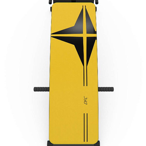 Скамья для пресса DFC гантели, эспандеры D102RY
