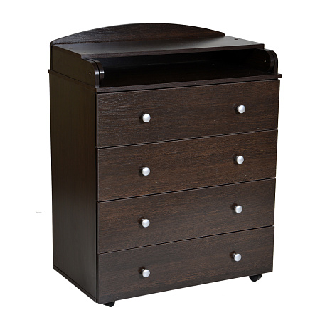 Комод с пел. доской "Ульяна-2" ЛДСП 800/4 (слоновая кость)