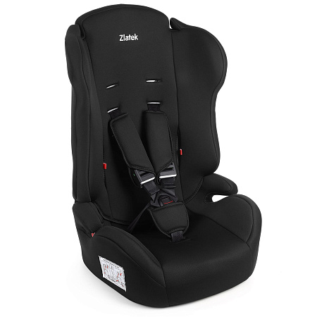 Автокресло ATLANTIC BASIC, гр.1+2+3 (9-36кг) разборное (упак.1 шт.)(Zlatek) (черный)