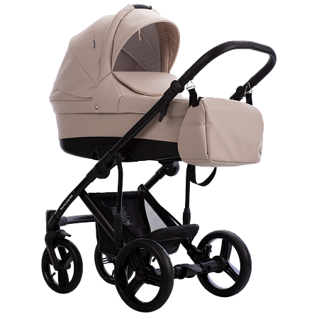 Коляска MAGNUM PRIMA 2в1 (Bebetto) (Prima 01 (белая кожа))