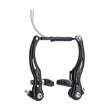 Тормоз ободной VBR-131S V-образный ЗАДНИЙ сталь черный/510171