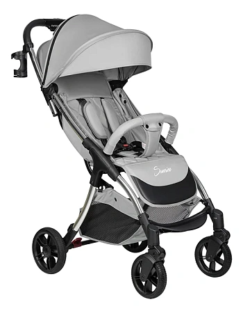 Коляска детская прогулочная Farfello Sunrise (Silver Grey/Серый на серебре FS-003)