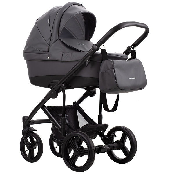 Коляска MAGNUM PRIMA 2в1 (Bebetto) (Prima 01 (белая кожа))