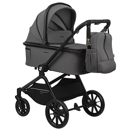 Коляска SOLAR 3в1 (Indigo) (черный)