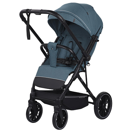 Коляска DELTA (2кол.(17см)2кол.(24см))(упак.1шт.)(Indigo) (темно-серый)