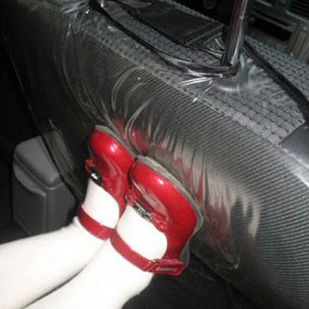 Защита автомобильного сиденья, ПВХ