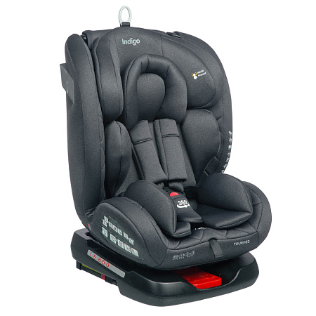 Автокресло TOURNEO ISOFIX, группа 0+1+2+3 (0-36 кг), (Indigo) (упак.1 шт.) (черный твил)
