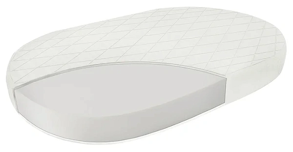 Матрас ОВАЛ Farfello &amp;quot;Light&amp;quot; 125*75*10 жаккард, Форплит
