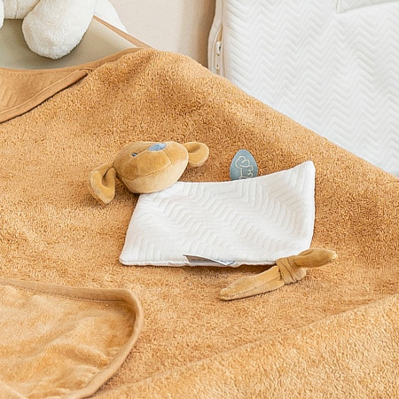 Игрушка мягкая Nattou Doudou малая CHARLIE Собачка vanilla 388122