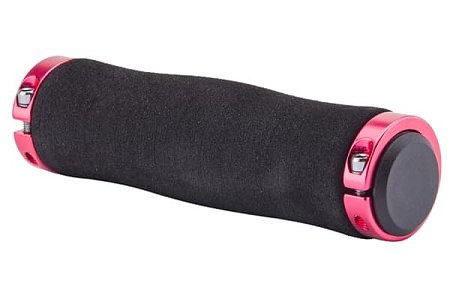 Грипсы XH-GN02BL, 130 mm, черно-красные/150242