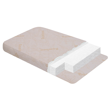 Матрас BABY LINE большой, стеганный трикотаж (70*140*11)(Indigo) (светлый)