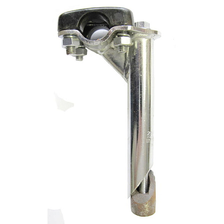 Вынос руля для резьбовой рулевой колонки 21,8х80мм, сталь хром/ж000002