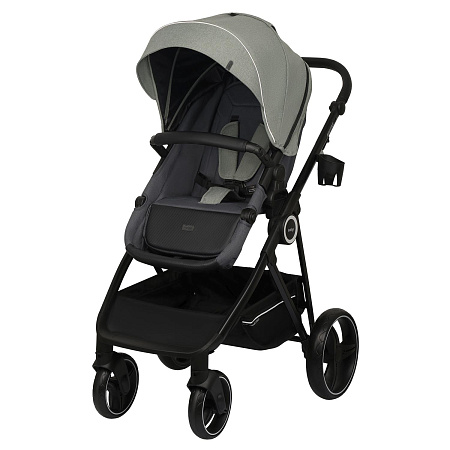 Коляска-трансформер SHUTTLE (2кол.(19см)2кол.(27,5см))(упак.1шт.)(Indigo) (бежевый)