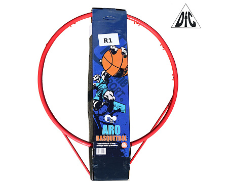 Кольцо баскетбольное DFC R1 45см (18") оранж./красное
