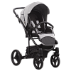 Коляска TORINO 2в1 (Bebetto) (01 (серый+белая кожа))