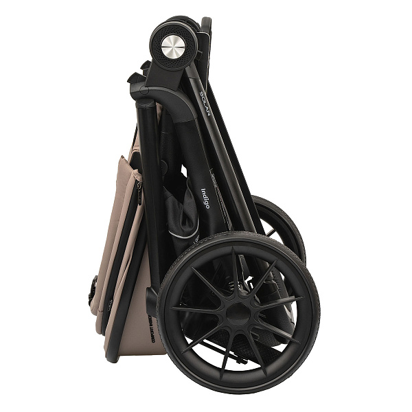 Коляска SOLAR 2в1 (Indigo) (черный)