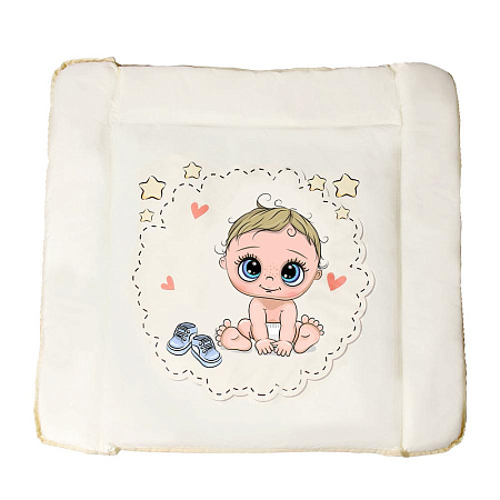 Матрасик для пеленания 800*670 "Забава" (упак.5 шт.) (слоник)