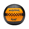 Медбол INSANE IN24-WB100 4 кг, оранжевый