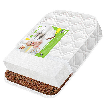 Матрас BABY LITE small, стеганный трикотаж (70*90*11)(Boom Baby) (светлый)