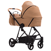 Коляска YODDI PRO 2в1 (Bebetto) (Pro 01 (св.бежевая кожа))