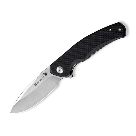 Складной нож SENCUT Slashkin сталь D2, рукоять с атласной отделкой G10 черная