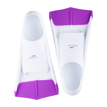 Ласты тренировочные 25DEGREES Pooljet White/Purple, XXS (27-29)