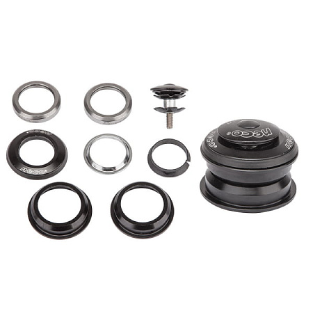 Детали рулевой колонки H125 1-1/8' безрезьб. полуинтегр., сталь чёрный/170127