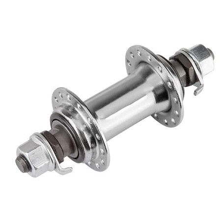 Втулка передняя SF-HB03F-S-14Gx28H тормозн. стальн.хром JET 18'/130279