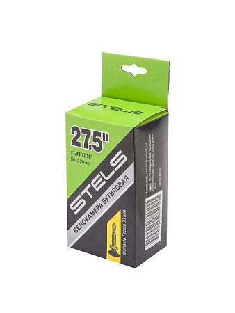 Велокамера 27.5' Stels Seyuoun 27.5'x 1.90'/2.10' вентиль Presta/760027