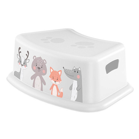 Подставка детская с декором (упак.12 шт.) (белый арт.431316516)