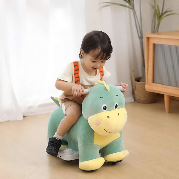 Электромобиль А2115 (Динозавр) (Green / Зеленый )