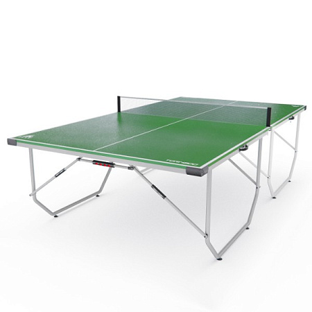 Теннисный стол DFC TORNADO Home Compact для помещения, зеленый, складной