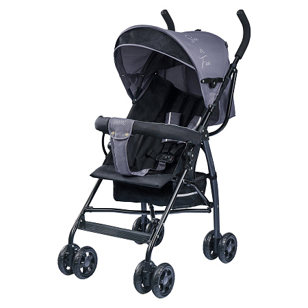 Коляска-трость BONO (4кол.(12,3см), разъемн.бамп.)(упак.4 шт.)(Indigo) (морская волна)