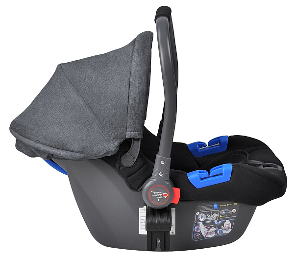 Автокресло детское к коляске Aimile KS-2150/a (4шт.) (Темно-серый/Dark Grey)