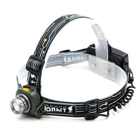 Фонарь налобный "СИБИРСКИЙ СЛЕДОПЫТ-Луч-М", 1 LED, аккум.1x2200mAh/120/