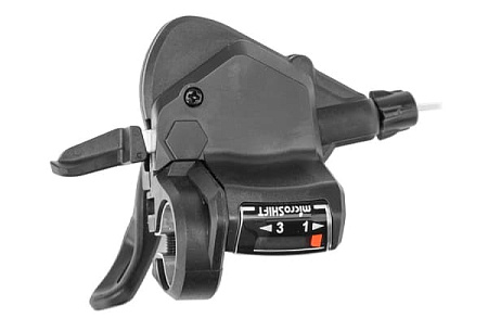 Шифтер Microshift TS-39-3L левый 3ск 1800 мм/590122