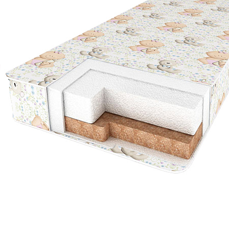 Матрац "Добрыня Никитич" 12 см бязь