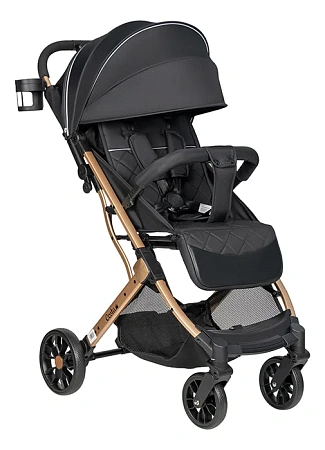 Коляска детская прогулочная COSTA Linda Comfort (Black/Черный LC-02)