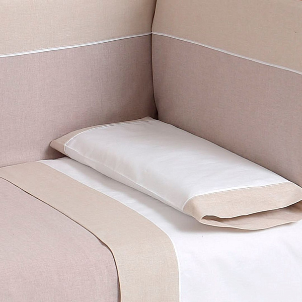 Набор Micuna Nature покрывало+борт для колыбели TX-934 beige