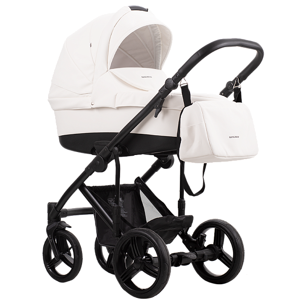 Коляска MAGNUM PRIMA 2в1 (Bebetto) (Prima 01 (белая кожа))