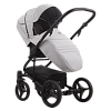 Коляска TORINO 2в1 (Bebetto) (01 (серый+белая кожа))