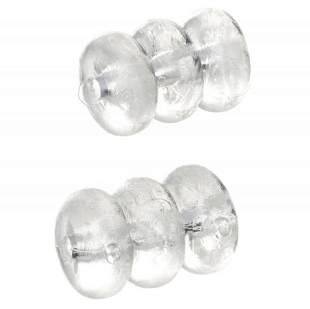 Комплект из 3 резиновых шайб STG YZ-KOR4-1.5 для защиты рамы от тросов прозрач.1,5 мм (20 шт) Х90098