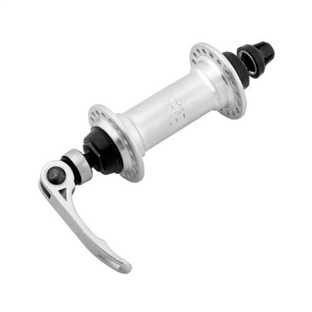 Втулка передняя JY-731 DSE 14x36H,серебро