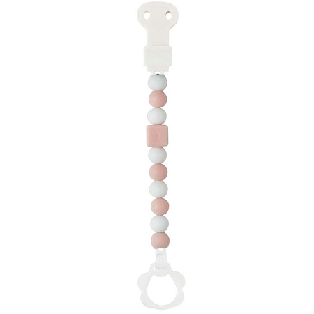 Держатель Nattou для фиксации соски Pacifinder Lapidou light pink-white 879347