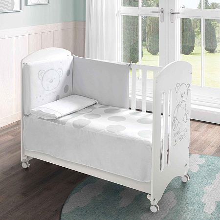 Набор Micuna Sweet Bear покрывало+борт 120*60 TX-700