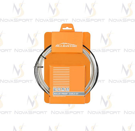 Комплект LY-SPTFE5 Alligator тросов перекл. с оболочкой и наконечниками